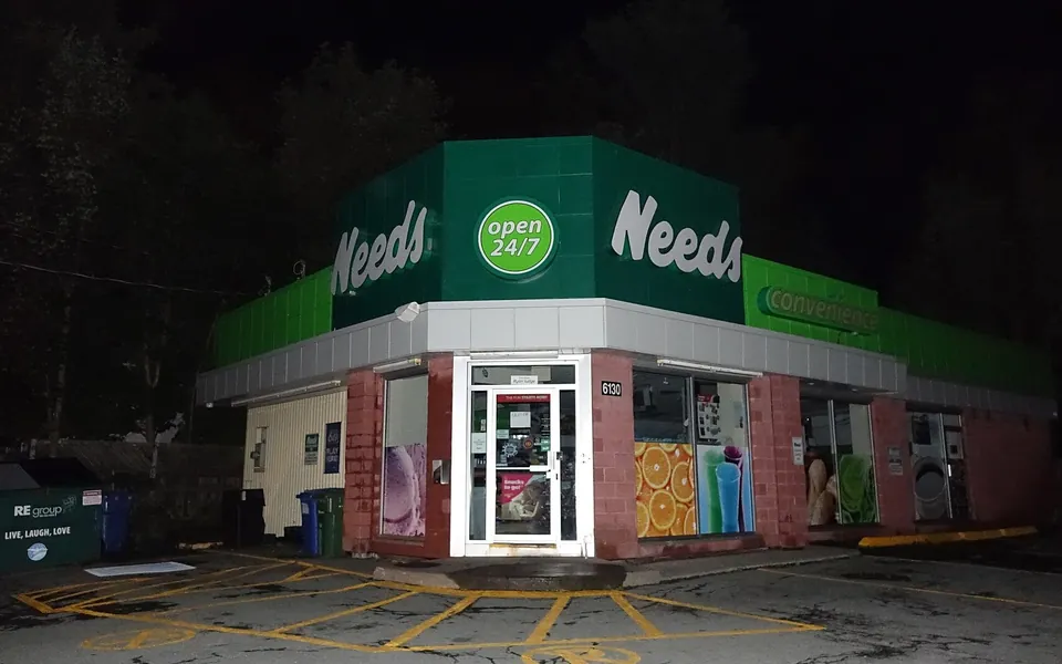 Corner shop that sells vouchers