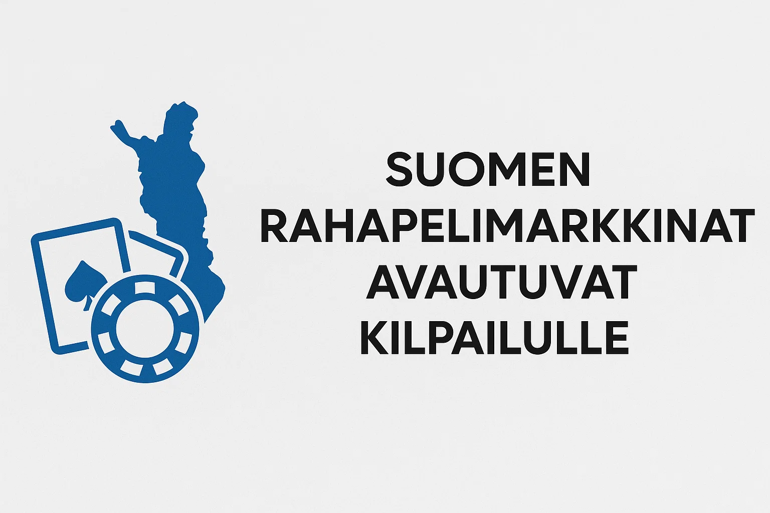 Suomen͏ rahapelimarkkinat avautuvat kilpailulle