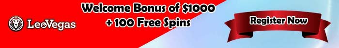 LeoVegas Casino Exclusive Welcome Bonus